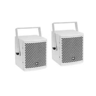 OMNITRONIC Set MOLLY-12A Subwoofer aktiv + 4x MOLLY-6 Top 8 Ohm, weiß