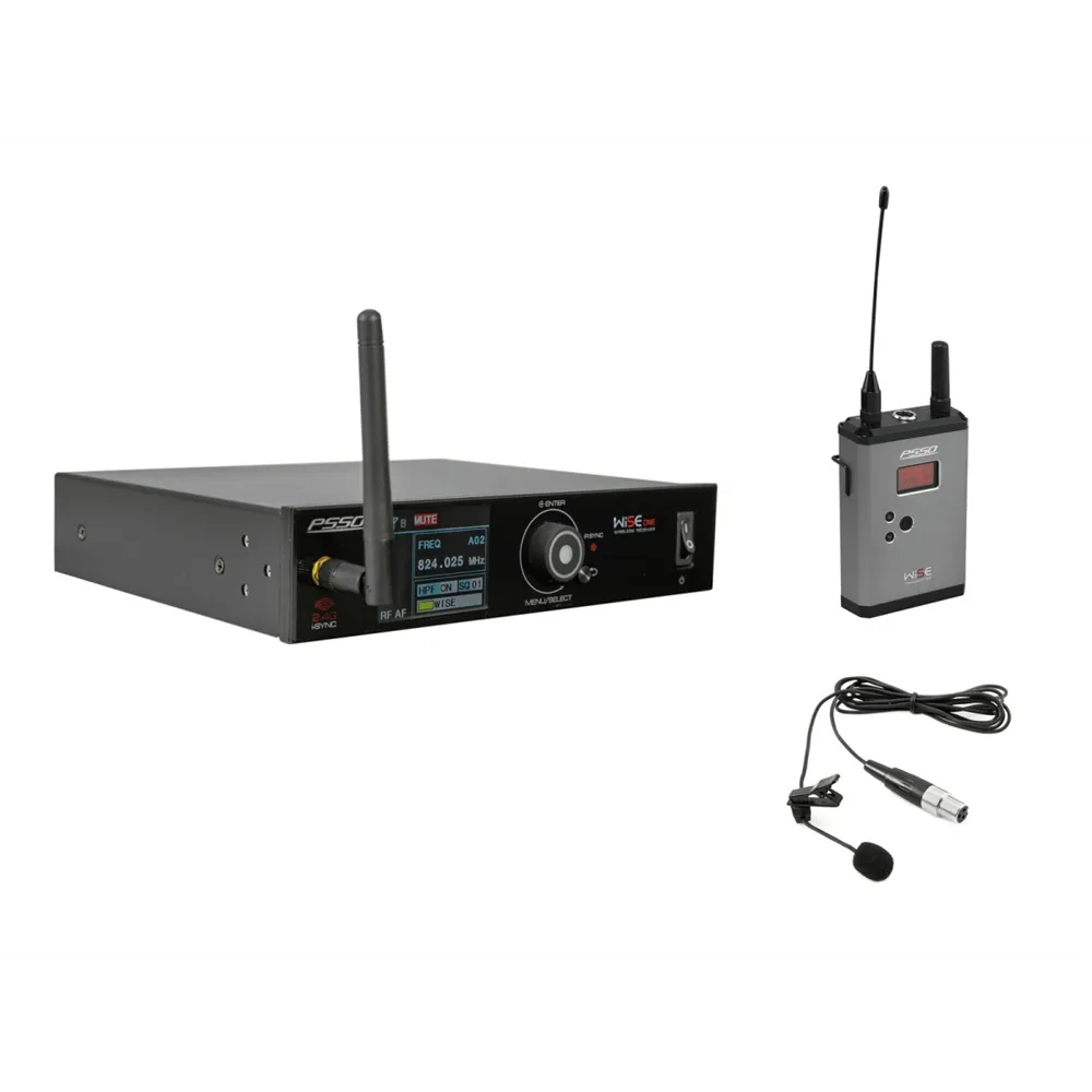 PSSO Set WISE ONE + BP + Lavalier 823-832/863-865MHz