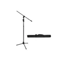 OMNITRONIC Set Mikrofonstativ MS-3 schwarz + Tasche