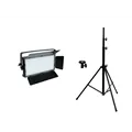 EUROLITE Set LED PLL-480 CW/WW + Stativo