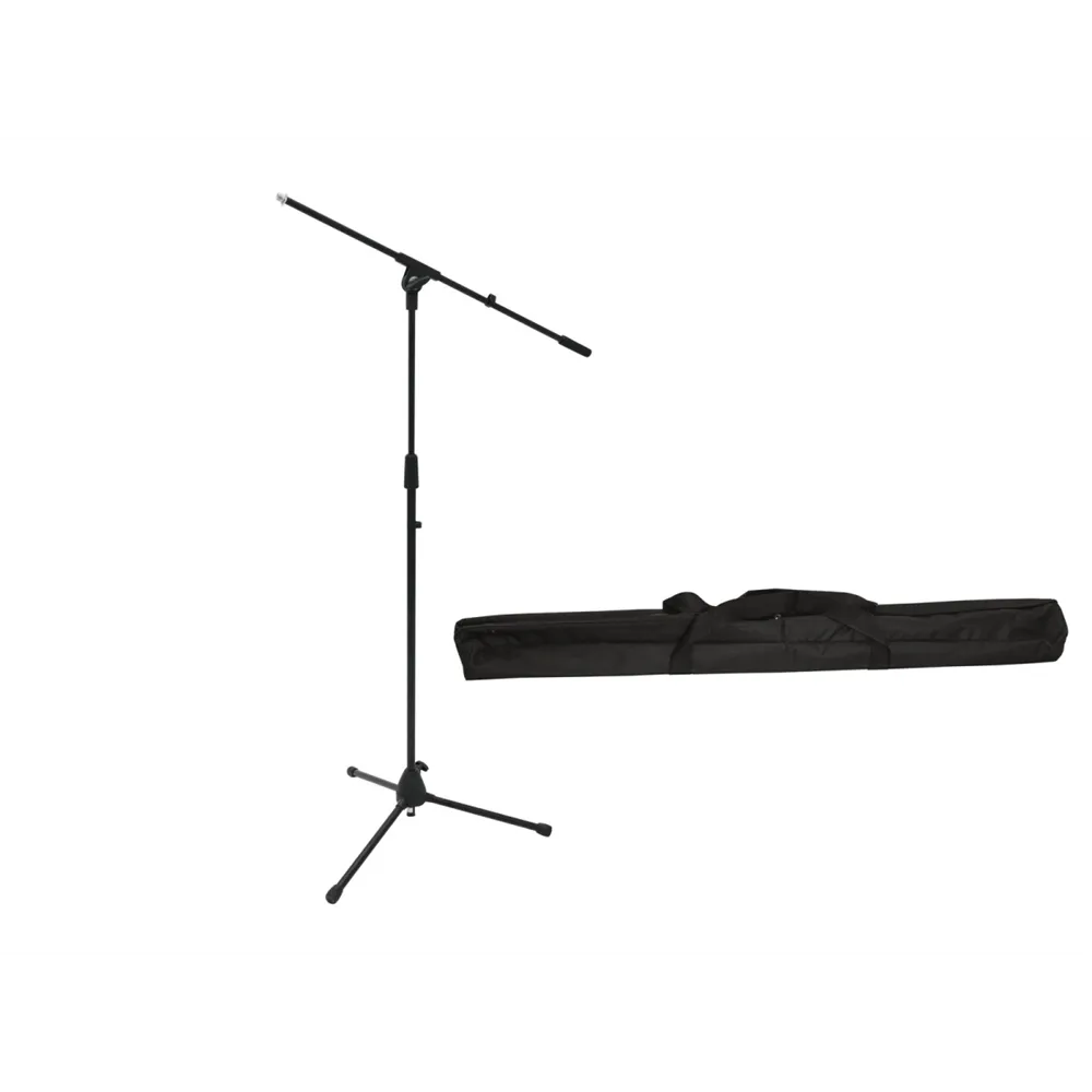 OMNITRONIC Set Mikrofonstativ MS-2 mit Galgen sw + Tasche