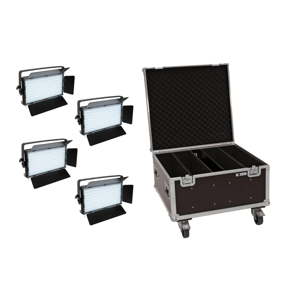 EUROLITE Set 4x LED PLL-480 CW/WW Panel + Case