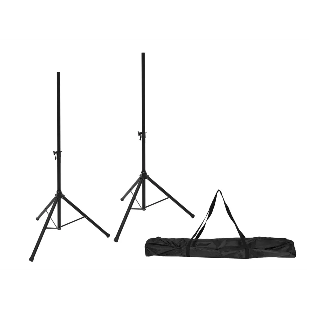 OMNITRONIC Set 2x M-3 Boxenhochständer + Tragetasche