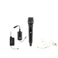OMNITRONIC Set FAS TWO + Dyn. Funkmikrofon + BP + Headset 660-690MHz