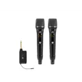 OMNITRONIC Set FAS TWO + 2x Dyn. Funkmikrofon 660-690MHz