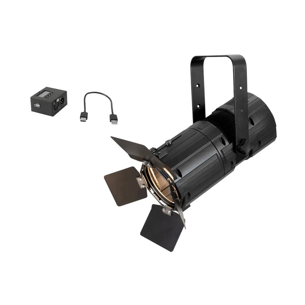 EUROLITE Set LED PFR-50 WW Fresnel Spot + DMX-Interface