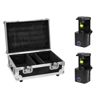 EUROLITE Set 2x LED TSL-350 Scan COB + Case