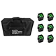 EUROLITE Set 6x AKKU Mini IP UP-4 QCL Spot MK2 + Soft-Bag