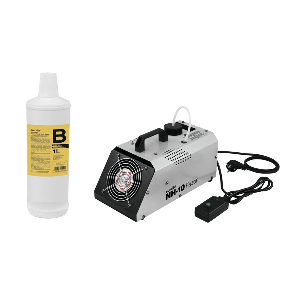 EUROLITE Set NH-10 + Smoke Fluid -B2D- 1l