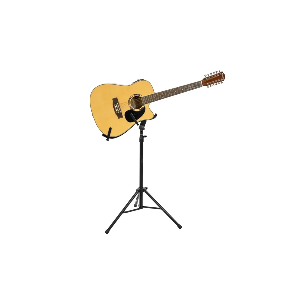 DIMAVERY Gitarren-Spielständer für Akustik/E-Gitarre
