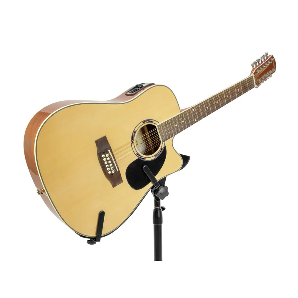 DIMAVERY Gitarren-Spielständer für Akustik/E-Gitarre