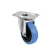 ROADINGER Lenkrolle 100mm BLUE WHEEL hellblau