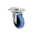 ROADINGER Lenkrolle 100mm BLUE WHEEL hellblau
