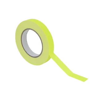 ACCESSORY Gaffa Tape 19mm x 25m neongelb UV-aktiv