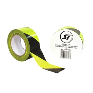 ACCESSORY Markierungsband PVC gelb/sw