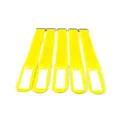 GAFER.PL Kabelbinder Klettverschluss 25x260mm 5er Pack gelb