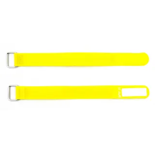 GAFER.PL Kabelbinder Klettverschluss 25x260mm 5er Pack gelb
