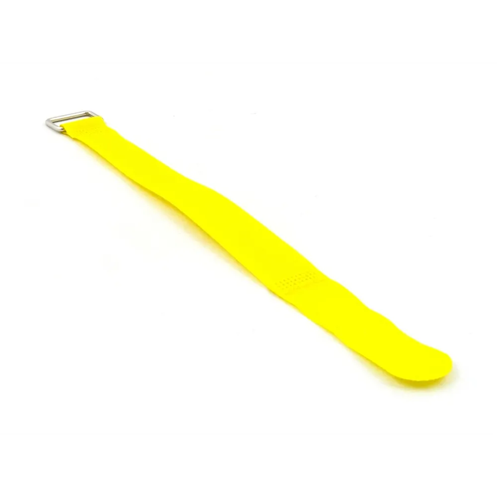 GAFER.PL Kabelbinder Klettverschluss 25x260mm 5er Pack gelb