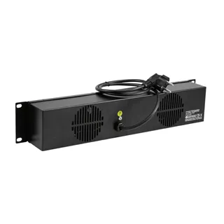 OMNITRONIC Frontplatte Z-19 mit 2 Lüftern 2HE