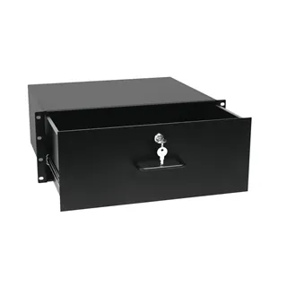 OMNITRONIC Rackschublade mit Schloss 4HE