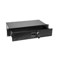OMNITRONIC Rackschublade SN-2 Rackschublade mit Schloss 2HE