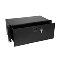 OMNITRONIC Rackschublade SN-4 Rackschublade mit Schloss 4HE