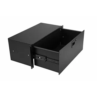 OMNITRONIC Rackschublade SN-4 Rackschublade mit Schloss 4HE