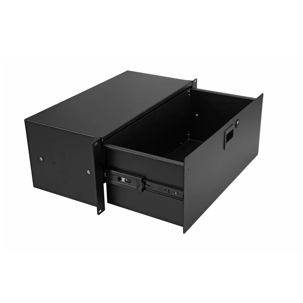 OMNITRONIC Rackschublade SN-4 Rackschublade mit Schloss 4HE