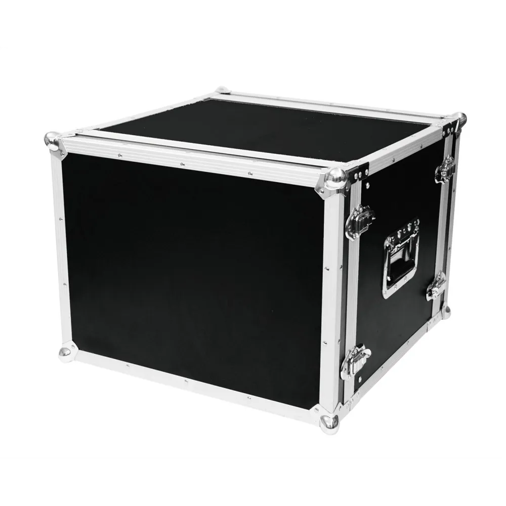 ROADINGER Effektrack CO DD, 8HE, 38cm tief, schwarz
