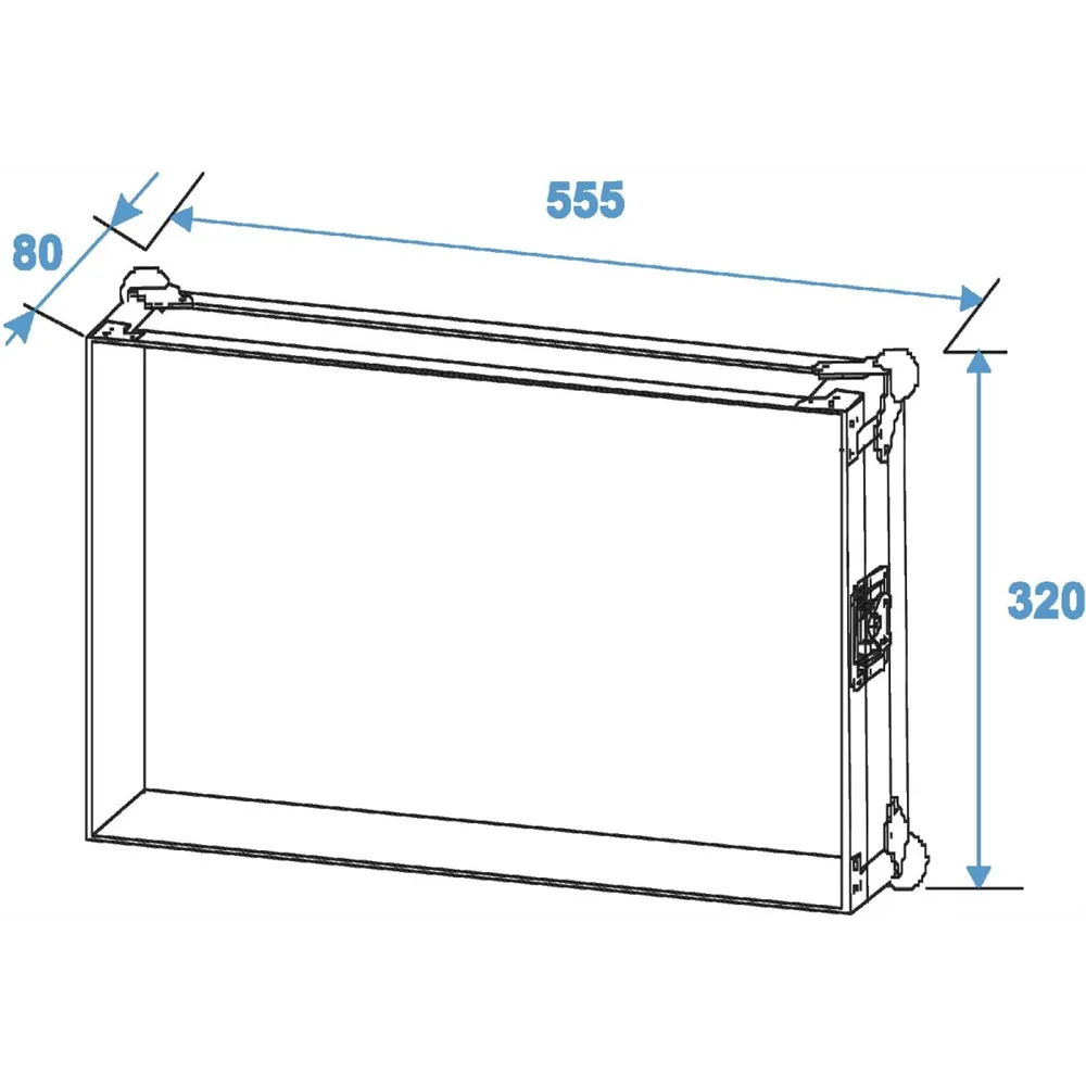 ROADINGER Rack Profi 6HE 45cm