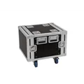 ROADINGER Rack Profi 8HE 45cm mit Rollen