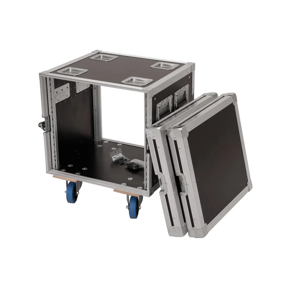 ROADINGER Rack Profi 10HE 45cm mit Rollen