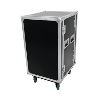 ROADINGER Rack Profi 18HE 45cm mit Rollen