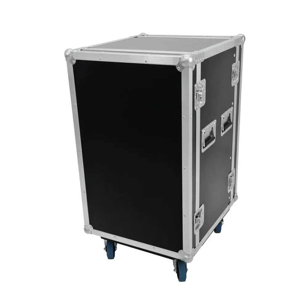 ROADINGER Rack Profi 18HE 45cm mit Rollen