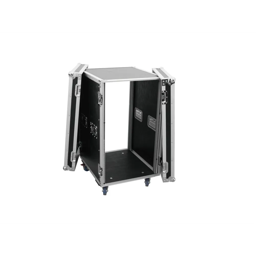 ROADINGER Verstärkerrack PR-2ST, 18HE, 57cm mit Rollen