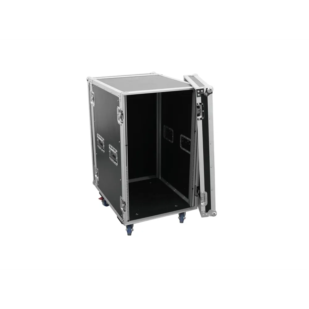 ROADINGER Verstärkerrack PR-2ST, 18HE, 57cm mit Rollen