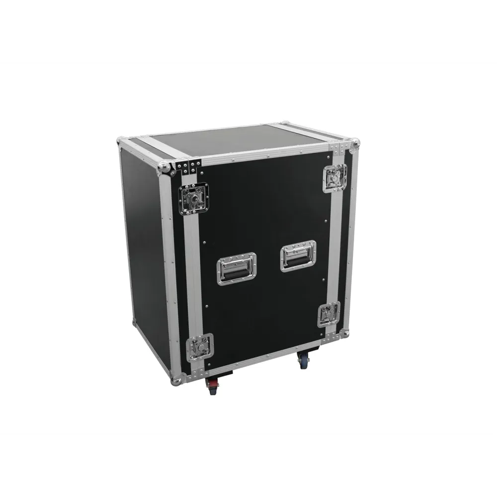 ROADINGER Verstärkerrack PR-2ST, 18HE, 57cm mit Rollen