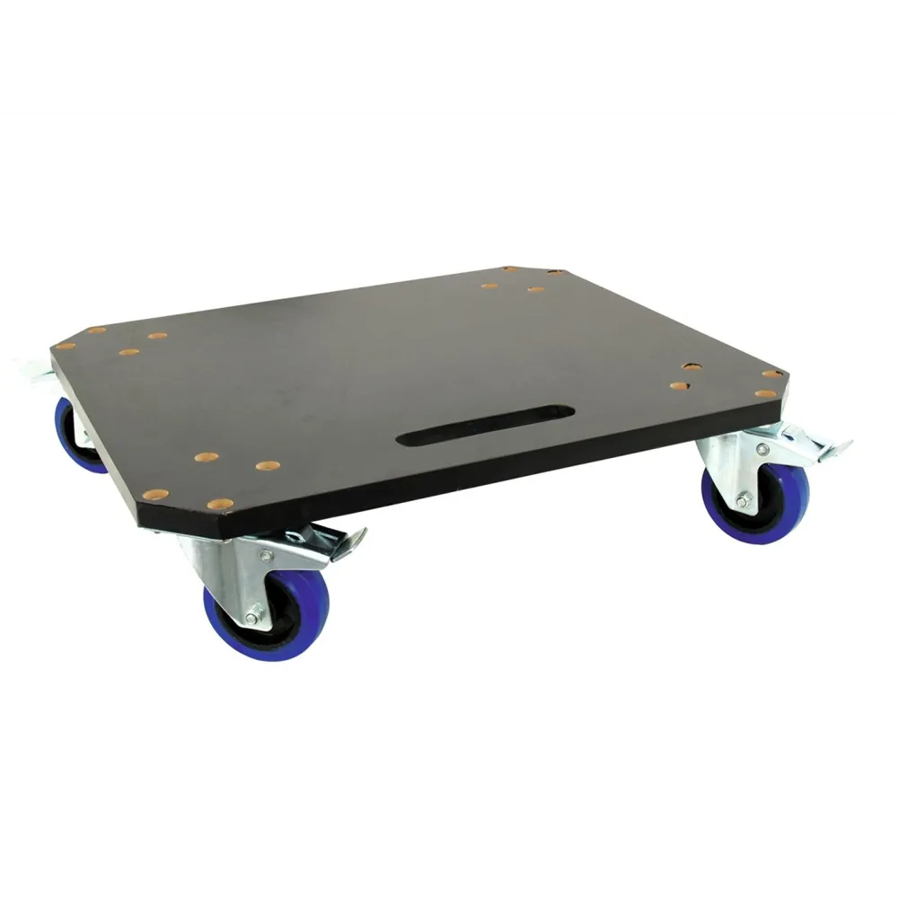ROADINGER Rollbrett aus MDF 4 Rollen 2 Bremsen