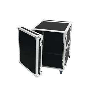 ROADINGER Verstärkerrack PR-2, 14HE, 47cm mit Rollen