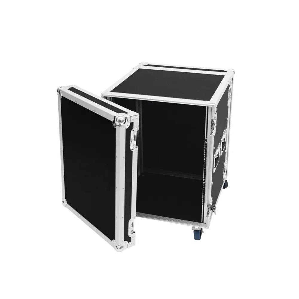 ROADINGER Verstärkerrack PR-2, 14HE, 47cm mit Rollen