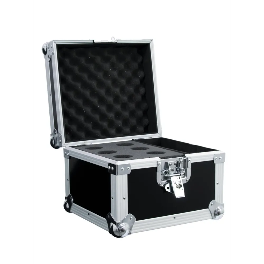 ROADINGER Mikrofon-Case Road 6 Mikrofone schwarz