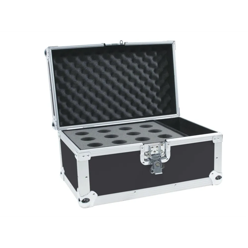 ROADINGER Mikrofon-Case Road 12 Mikrofone schwarz