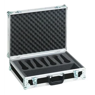 ROADINGER Mikrofon-Case Road 7 Mikrofone schwarz