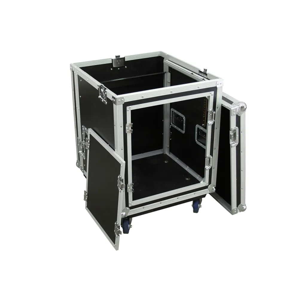 ROADINGER Spezial-Kombi-Case Profi, 8HE mit Rollen