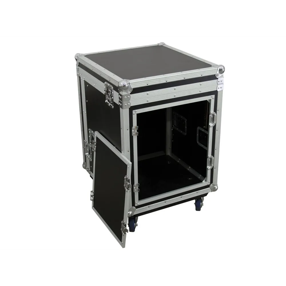 ROADINGER Spezial-Kombi-Case Profi, 8HE mit Rollen