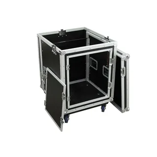 ROADINGER Spezial-Kombi-Case Profi, 10HE mit Rollen
