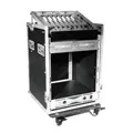 ROADINGER Spezial-Kombi-Case Profi, 12HE mit Rollen