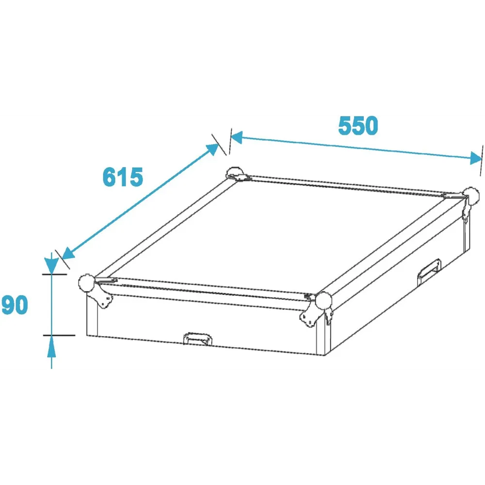 ROADINGER Spezial-Kombi-Case Profi, 6HE