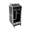 ROADINGER Spezial-Kombi-Case Profi, 20HE mit Rollen