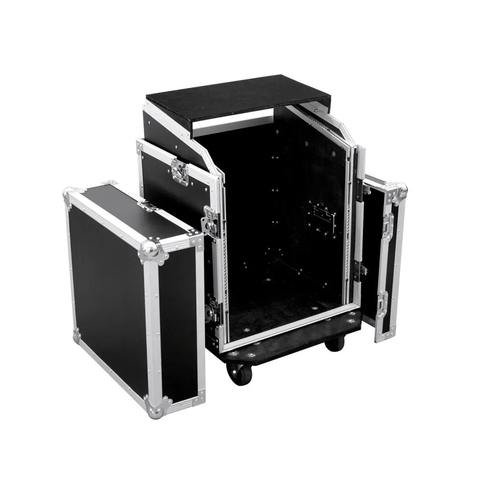 ROADINGER Spezial-Kombi-Case LS5 Laptop-Rack, 12HE